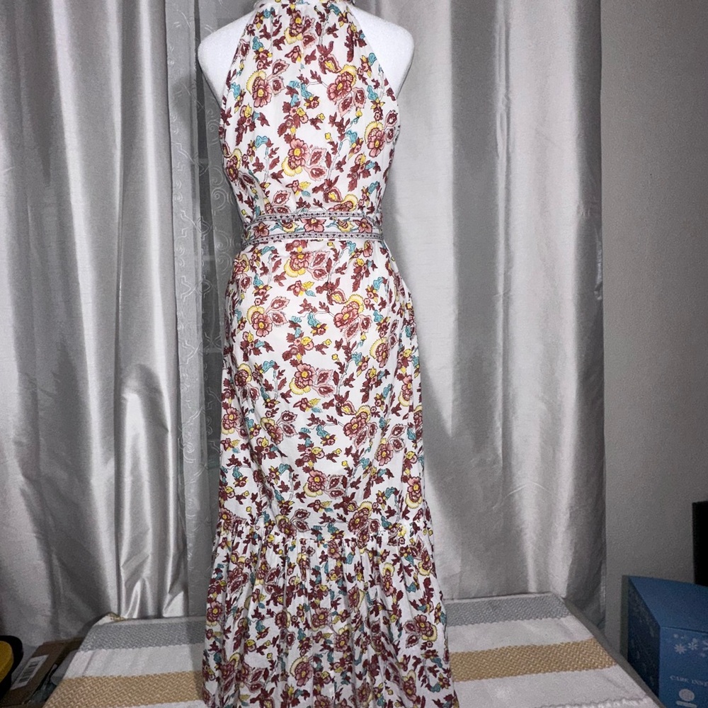 Anthropologie Cleobella Evangeline 100% Organic Cotton Ankle Dress in Enya Small - Picture 6 of 16